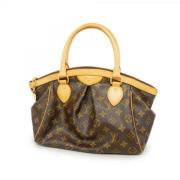 Louis Vuitton Vintage Pre-owned Tyg louis-vuitton-vskor Brown, Dam