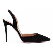 Aquazzura Svart Elegant Högklackade Pumps Black, Dam