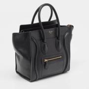 Celine Vintage Pre-owned Laeder totevskor Black, Dam