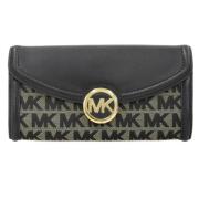 Michael Kors Pre-owned Pre-owned Canvas plnbcker Black, Dam