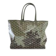 Goyard Vintage Pre-owned Tyg handvskor Green, Dam