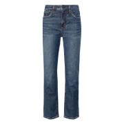 Ralph Lauren Ankel Straight Jeans Blue, Dam