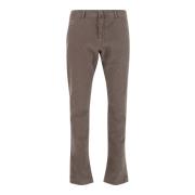 Jacob Cohën Slim Fit Beige Stretch Bomullsbyxor Brown, Herr