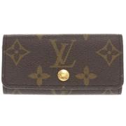 Louis Vuitton Vintage Pre-owned Canvas nyckelhllare Brown, Dam