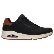 Skechers Air-Cooled Memory Foam Sneaker Black, Herr