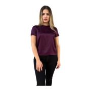 Liu Jo Elegant Blus med Unik Design Purple, Dam