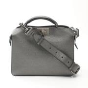 Fendi Vintage Pre-owned Laeder fendi-vskor Gray, Dam