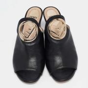 Fendi Vintage Pre-owned Laeder sandaler Black, Dam