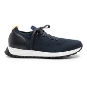 Doucal's Blå Casual Trainers Sneakers Blue, Herr