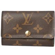 Louis Vuitton Vintage Pre-owned Canvas nyckelhllare Brown, Dam