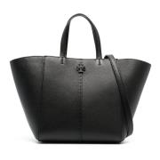 Tory Burch Elegant Svart Toteväska Black, Dam