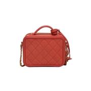 Chanel Vintage Pre-owned Laeder chanel-vskor Pink, Dam