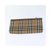 Burberry Vintage Pre-owned Laeder plnbcker Multicolor, Dam