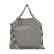 Stella McCartney Eco-läder Falabella Tiny Handväska Gray, Dam