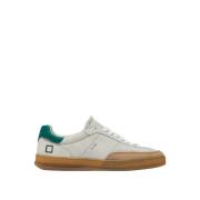 D.a.t.e. Sportiga Vita Sneakers Tillverkade i Italien White, Herr