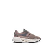 D.a.t.e. Vela Mono Läder Sneakers Brown, Dam