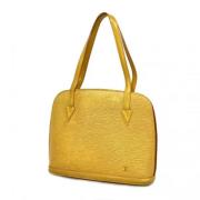 Louis Vuitton Vintage Pre-owned Tyg louis-vuitton-vskor Yellow, Dam