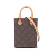 Louis Vuitton Vintage Pre-owned Canvas handvskor Brown, Dam