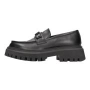 Moschino Platta skor Svart Black, Dam