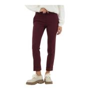 Twinset Elegant Slim Fit Byxor Red, Dam