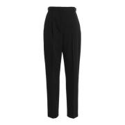 Tory Burch Slim-fit Trousers Black, Dam