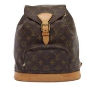 Louis Vuitton Vintage Pre-owned Canvas ryggsckar Brown, Dam