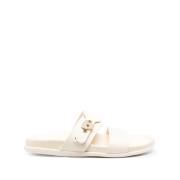 Ancient Greek Sandals Vita Läder Casual Sandaler White, Dam