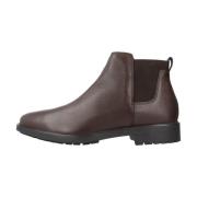 Geox Klassiska Chelsea Boots i Kapsian-stil Brown, Herr