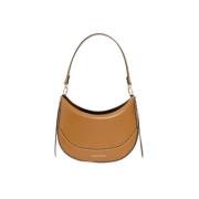 Vanessa Bruno Vit läder crossbody väska Brown, Dam