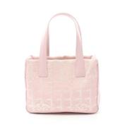 Chanel Vintage Pre-owned Canvas chanel-vskor Pink, Dam