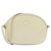 Gucci Vintage Pre-owned Laeder axelremsvskor White, Dam