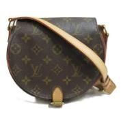 Louis Vuitton Vintage Pre-owned Canvas crossbodyvskor Brown, Dam