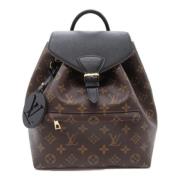 Louis Vuitton Vintage Pre-owned Canvas ryggsckar Black, Dam