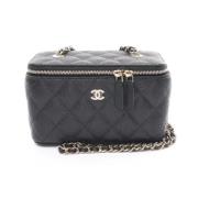 Chanel Vintage Pre-owned Laeder chanel-vskor Black, Dam