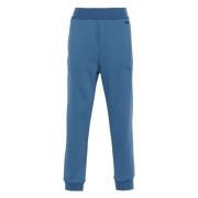 Ermenegildo Zegna Blå Track Pants med Logo Broderi Blue, Herr