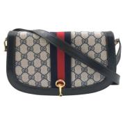 Gucci Vintage Pre-owned Canvas crossbodyvskor Blue, Dam