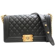 Chanel Vintage Pre-owned Laeder chanel-vskor Black, Dam