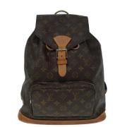 Louis Vuitton Vintage Pre-owned Canvas ryggsckar Brown, Dam