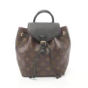 Louis Vuitton Vintage Pre-owned Canvas ryggsckar Brown, Dam