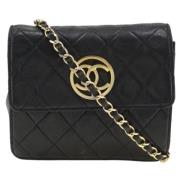 Chanel Vintage Pre-owned Laeder chanel-vskor Black, Dam