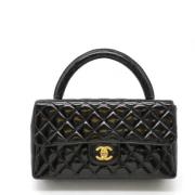 Chanel Vintage Pre-owned Laeder handvskor Black, Dam