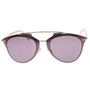 Dior Vintage Pre-owned Metall solglasgon Pink, Dam