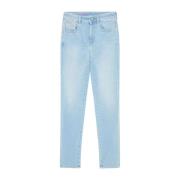 Diesel Blå Skinny Jeans Casual Byxor Blue, Dam