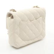 Chanel Vintage Pre-owned Laeder chanel-vskor White, Dam