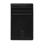 Tory Burch Elegant Svart Fårskinn Plånbok Black, Dam