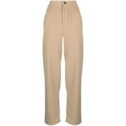 Vince Casual Beige Bomullsbyxor Beige, Dam