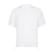 Eleventy Short Sleeve Shirts White, Herr