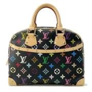 Louis Vuitton Vintage Pre-owned Tyg louis-vuitton-vskor Black, Dam