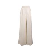 Max Mara Weekend Vida Palazzo Byxor i Ausonia Nyans Beige, Dam