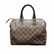 Louis Vuitton Vintage Pre-owned Canvas handvskor Brown, Dam